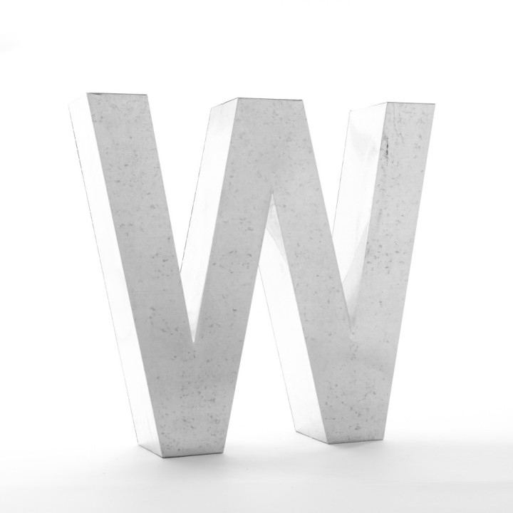 Seletti - Metalvetica 100 Dekobuchstabe Seletti - Metalvetica 100 Dekobuchstabe