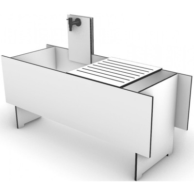 Conmoto - Bacino Wassertrog  Weiß Conmoto - Bacino Wassertrog  Weiß