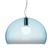 Kartell - Small FL/Y Pendelleuchte - Hellblau