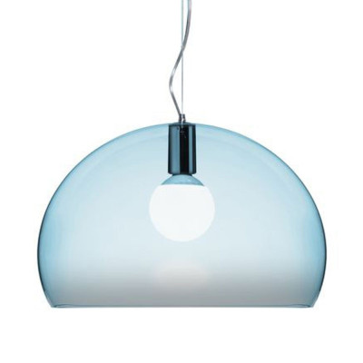 Kartell - Small FL/Y Pendelleuchte - Hellblau Kartell - Small FL/Y Pendelleuchte - Hellblau