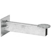 Glatz - Mauerkonsole M4 mit Drehfuß M4 - Ausladung 480mm / Graphitgrau