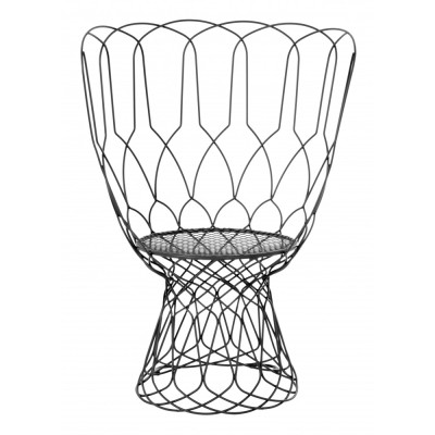 Emu - Re-Trouvé Loungesessel - Schwarz Emu - Re-Trouvé Loungesessel - Schwarz