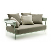 Fast - Aikana 2-Sitzer-Sofa - Ohne Armlehnen | Pulvergrau | Solids Taupe