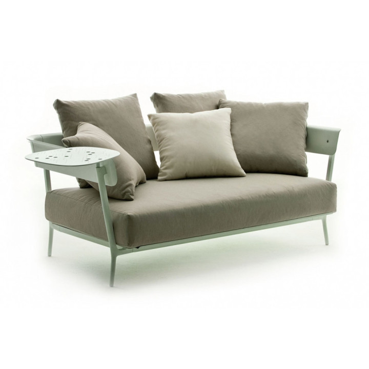 Fast - Aikana 2-Sitzer-Sofa - Ohne Armlehnen | Pulvergrau | Solids Taupe Fast - Aikana 2-Sitzer-Sofa - Ohne Armlehnen | Pulvergrau | Solids Taupe