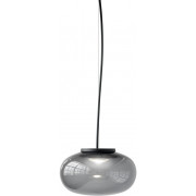 New Works - Karl-Johan Pendelleuchte LED Ø23 - Geräuchertes Glas