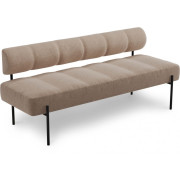 Northern - Daybe Dining Sofa Füße Schwarz - Hellbraun (Brusvik 65)