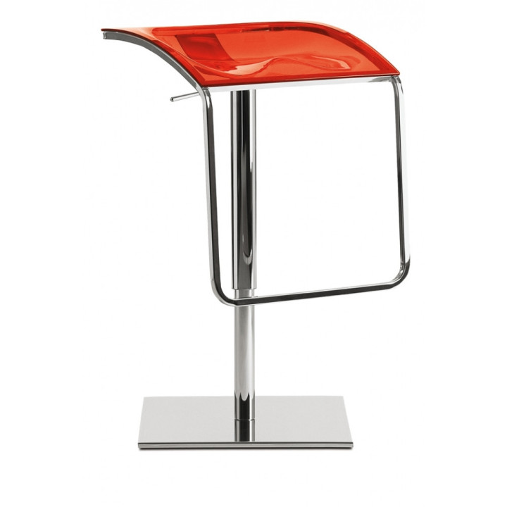 Pedrali - Arod 570 Barhocker - Rot Transparent Pedrali - Arod 570 Barhocker - Rot Transparent
