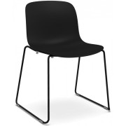 Magis - Troy Kufenstuhl Outdoor - Schwarz