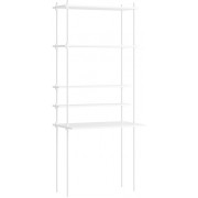 Moebe - Shelving System s.200.1.E Regal -  Einfach - Weiß/Weiß