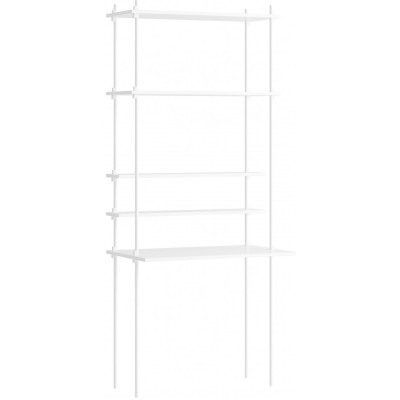 Moebe - Shelving System s.200.1.E Regal -  Einfach - Weiß/Weiß Moebe - Shelving System s.200.1.E Regal -  Einfach - Weiß/Weiß