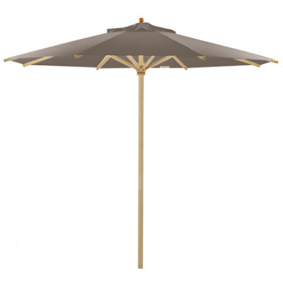 Weishäupl - Klassiker Sonnenschirm Ø250 cm mit Flaschenzug - Taupe (83) | mit Schutzhülle Weishäupl - Klassiker Sonnenschirm Ø250 cm mit Flaschenzug - Taupe (83) | mit Schutzhülle