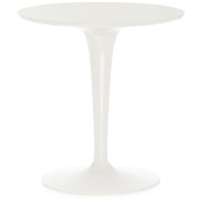 Kartell - TipTop Mono Beistelltisch - Weißglänzend