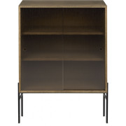 Northern - Hifive Glas Schrank 75 - Hoch / Eiche geräuchert Northern - Hifive Glas Schrank 75 - Hoch / Eiche geräuchert