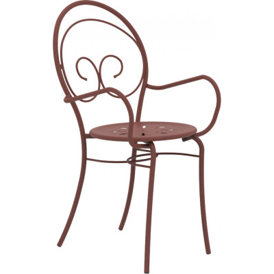 Vermobil - Mimmo Armlehnstuhl SP111 - Terrakotta Vermobil - Mimmo Armlehnstuhl SP111 - Terrakotta