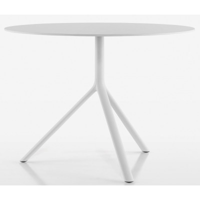 Plank - MIURA Tisch Ø100 cm - HPL Weiß Plank - MIURA Tisch Ø100 cm - HPL Weiß