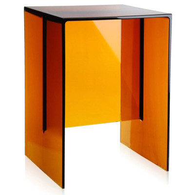 Kartell - Max-Beam Hocker Beistelltisch - Bernstein Kartell - Max-Beam Hocker Beistelltisch - Bernstein