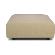 Kartell - Plastics Duo 7091 Pouf 114x88 cm - Taubengrau