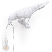 Seletti - Bird Looking Wandleuchte - White | Looking Left