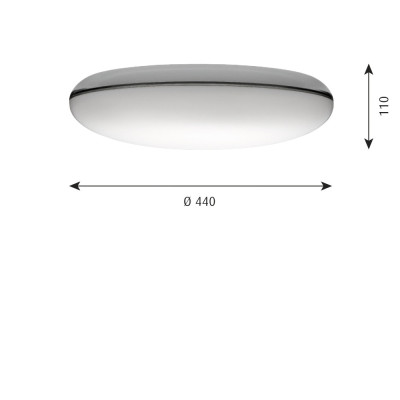 Louis Poulsen - Silverback LED Decken-/Wandleuchte Louis Poulsen - Silverback LED Decken-/Wandleuchte