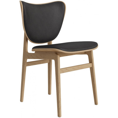 Norr11 - Elephant Stuhl mit Frontpolsterung - Natur | Anthrazit 21003 Norr11 - Elephant Stuhl mit Frontpolsterung - Natur | Anthrazit 21003