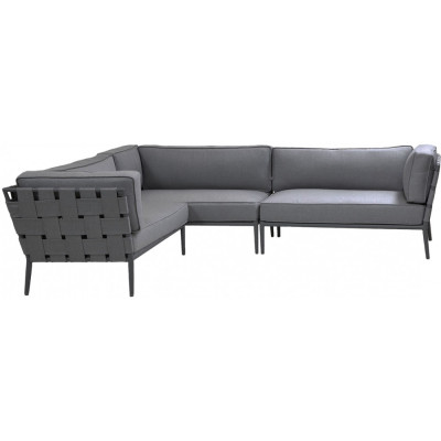 Cane-line - Conic Lounge 1 - Lavagrau Cane-line - Conic Lounge 1 - Lavagrau