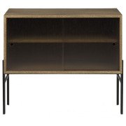 Northern - Hifive Glas Sideboard 75 - Hoch / Eiche geräuchert