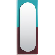 Petite Friture - Wander Spiegel L - Smaragd / Cherry