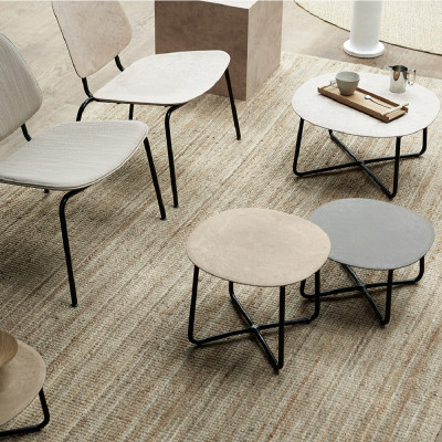 Mater - Lily Beistelltisch S - Dunkel (Coffee Waste) Mater - Lily Beistelltisch S - Dunkel (Coffee Waste)