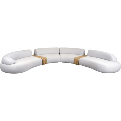 Cane-line - Mellow Sofa 6-Sitzer - Sand (AirTouch) Cane-line - Mellow Sofa 6-Sitzer - Sand (AirTouch)