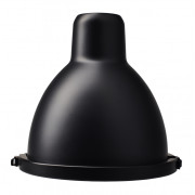 DCW - Lampe Gras XL Outdoor Rund Schirm - Schwarz