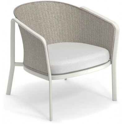 Emu - Carousel Loungestuhl Geflecht fein 1216 - Weiß Emu - Carousel Loungestuhl Geflecht fein 1216 - Weiß