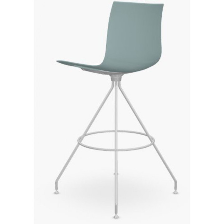 Arper - Catifa 46 0487 Barhocker zweifarbig H 73cm Arper - Catifa 46 0487 Barhocker zweifarbig H 73cm