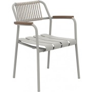 Vermobil - Verdea Rope Armlehnstuhl VD30X - Lehm | Taupe