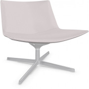 Arper - Catifa 60 2139 Loungesessel - Weichleder Weiß