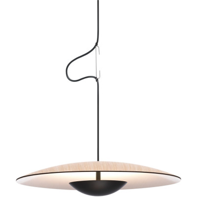 Marset - Ginger 20 Pendelleuchte - Eiche / Weiß Marset - Ginger 20 Pendelleuchte - Eiche / Weiß