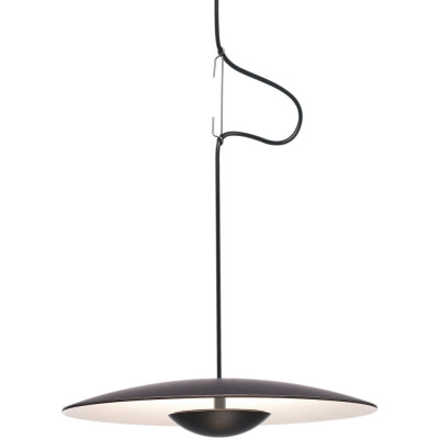 Marset - Ginger 20 Pendelleuchte - Wenge / Weiß Marset - Ginger 20 Pendelleuchte - Wenge / Weiß