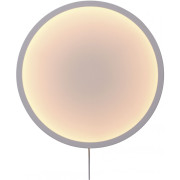 Muuto - Calm Wandleuchte Ø50 cm Touch Dim - Weiß / Grau