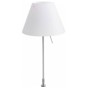 Luceplan - Costanzina Tischleuchte mit Befestigungsstift - Weiß