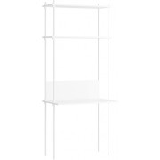 Moebe - Shelving System s.200.1.D Regal -  Einfach - Weiß/Weiß