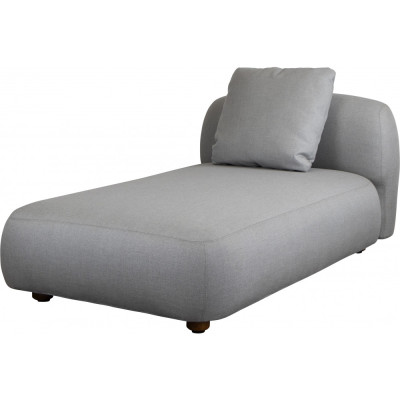 Cane-line - Capture Chaise Longue Modul - Hellgrau Cane-line - Capture Chaise Longue Modul - Hellgrau