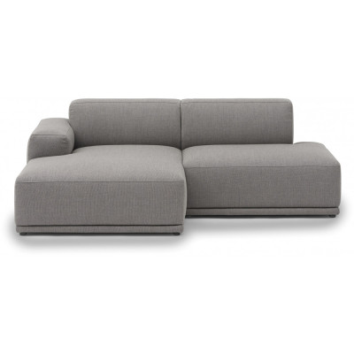 Muuto - Connect Soft Sofa 2-Sitzer Configuration 3 - Re-wool 128