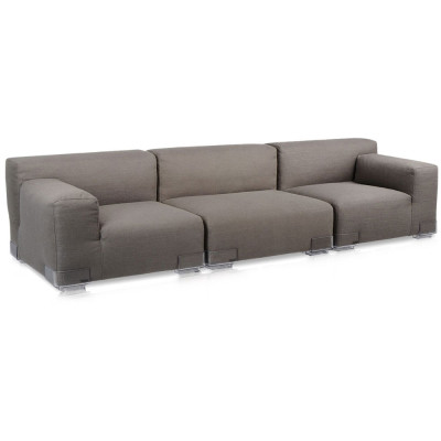Kartell - Plastics Duo 3-Sitzer Sofa 264x88 cm Kartell - Plastics Duo 3-Sitzer Sofa 264x88 cm