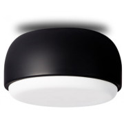 Northern - Over Me Wand- und Deckenleuchte Ø20 - Schwarz Matt