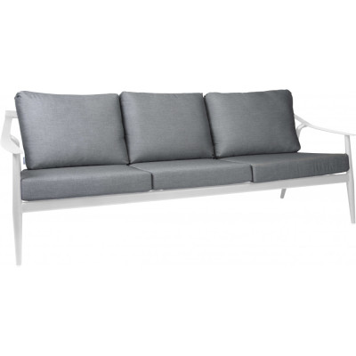 Stern - Vanda Lounge Sofa 3-Sitzer - Weiß Stern - Vanda Lounge Sofa 3-Sitzer - Weiß