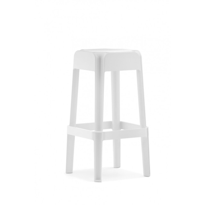 Pedrali - Rubik 580 Barhocker - Weiß Pedrali - Rubik 580 Barhocker - Weiß