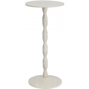 Design House Stockholm - Pedestal Table Beistelltisch - Weiß