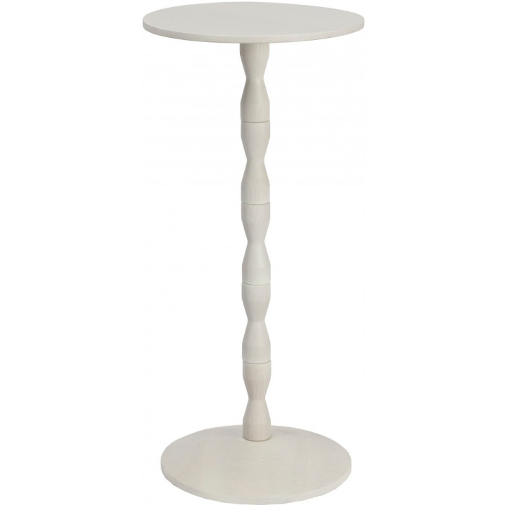 Design House Stockholm - Pedestal Table Beistelltisch - Weiß Design House Stockholm - Pedestal Table Beistelltisch - Weiß