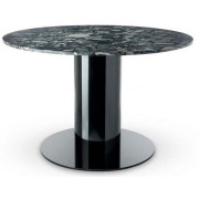 Tom Dixon - Tube Esstisch Schwarz - Ø 120cm