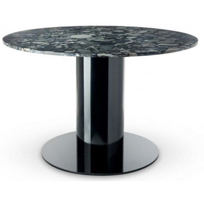 Tom Dixon - Tube Esstisch Schwarz - Ø 120cm Tom Dixon - Tube Esstisch Schwarz - Ø 120cm