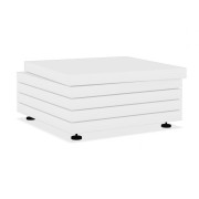 Kristalia - Rotor Couchtisch - Weiß Glänzend